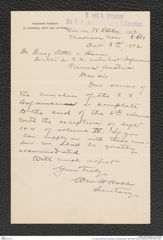 k.k. naturhistorisches Hofmuseum, Intendanzakten 1885-1896 (Hauer), Aktenzahl Z.663/1892, Seite 1